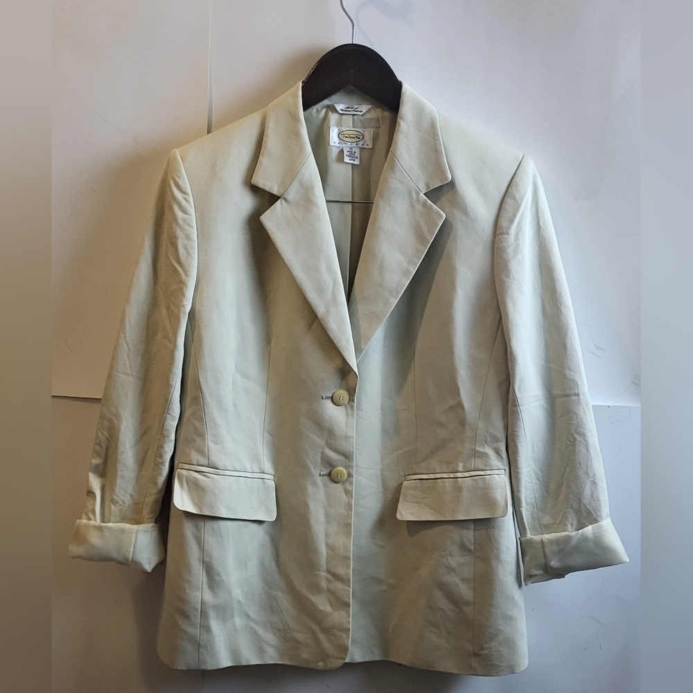 Talbots, Japan‎ Made, Vintage Blazer, Italian Fabric, Women's Size 10
